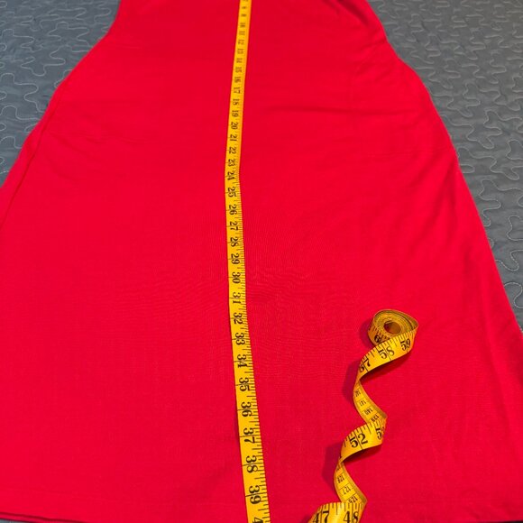 WoolX Cassie Dress Midi Length With Pockets "Viva Magenta" Pink - Picture 8 of 11